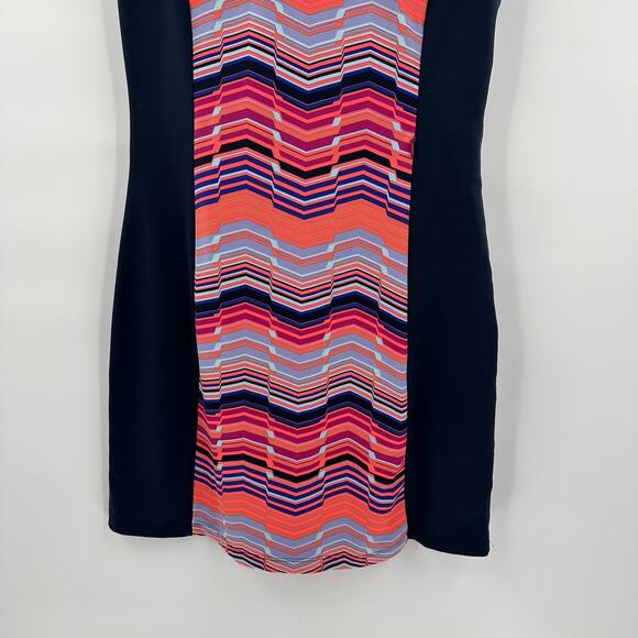 Title Nine Dress Womens XS Multicolor Popover Stretch Tennis Vibrant Active - Picture 3 of 11